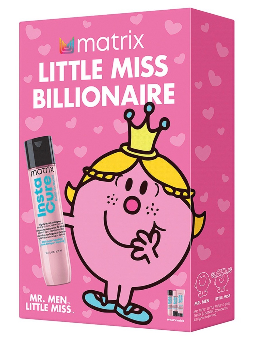Matrix Little Miss Billionaire Insta Cure shampoo, conditioner, and mask set